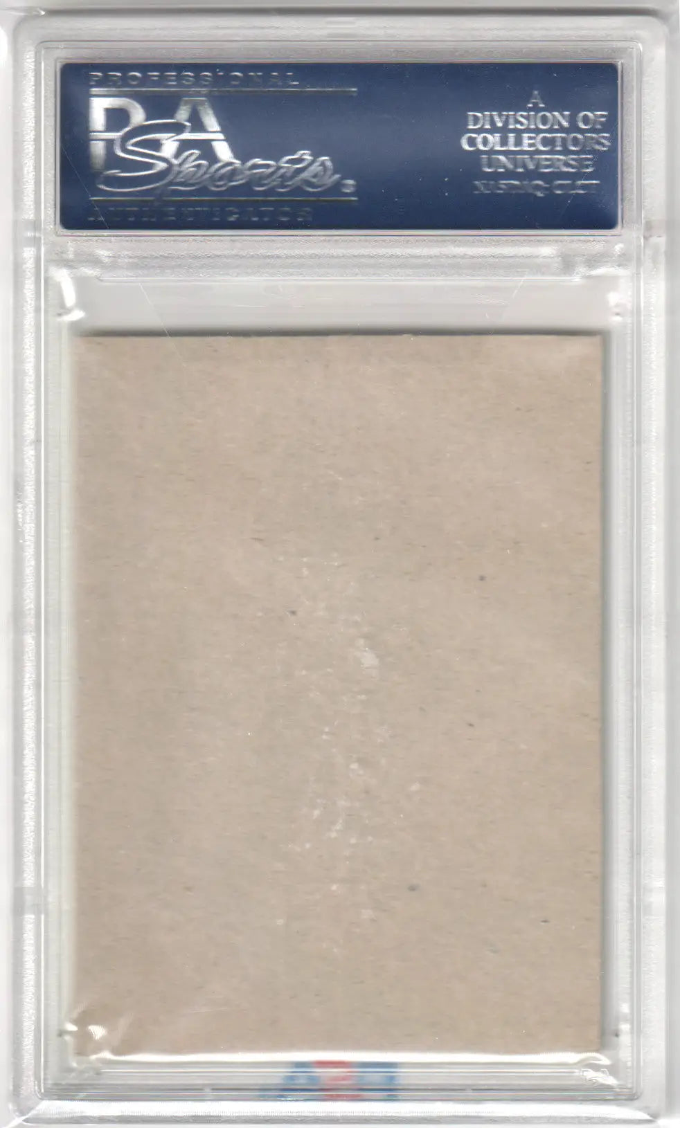 Graded Willie McCovey trading card from Columbia Hobby, Hand Cut PSA Authentic GIANTS