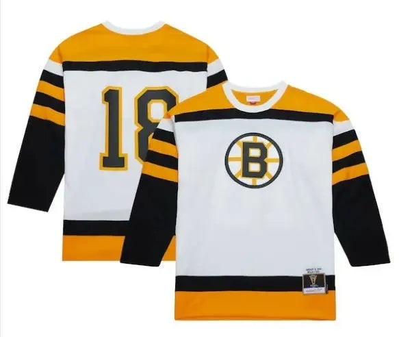Boston Bruins Willie O’Ree 1958 Blue Line Player Jersey in white product image