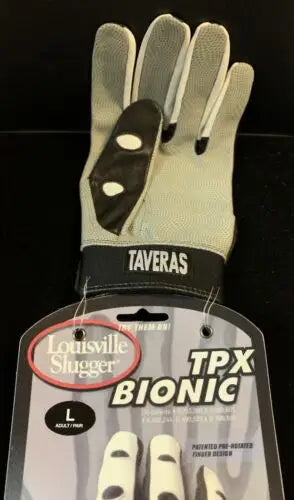 Willy Taveras Game Issued Louisville Slugger Batting Gloves for Houston Astros 2005