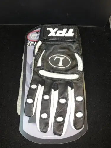 Black and white batting gloves, game issued, Willy Taveras, Houston Astros 2005