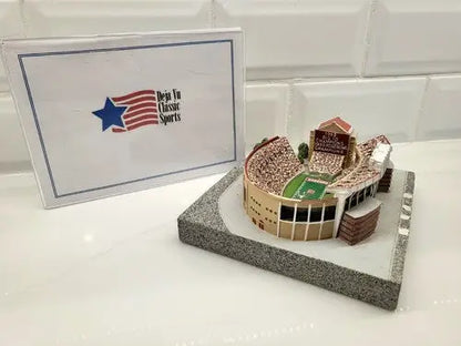 Stadium replica of Wisconsin Badger Stadium with box for Wisconsin Badger Stadium Replica 1999 Rose Bowl Victory