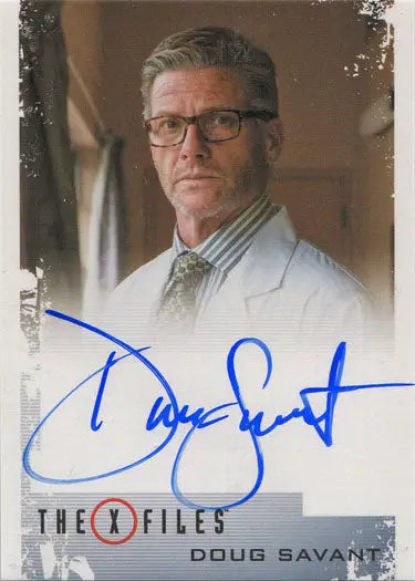 Autographed Doug Savant as Augustus Goldman autograph card from X-Files Seasons 10 and 11