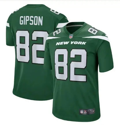 Green NFL New York Jets Nike Alternate Game Jersey with number 82 featuring Jets Nike Alternate design