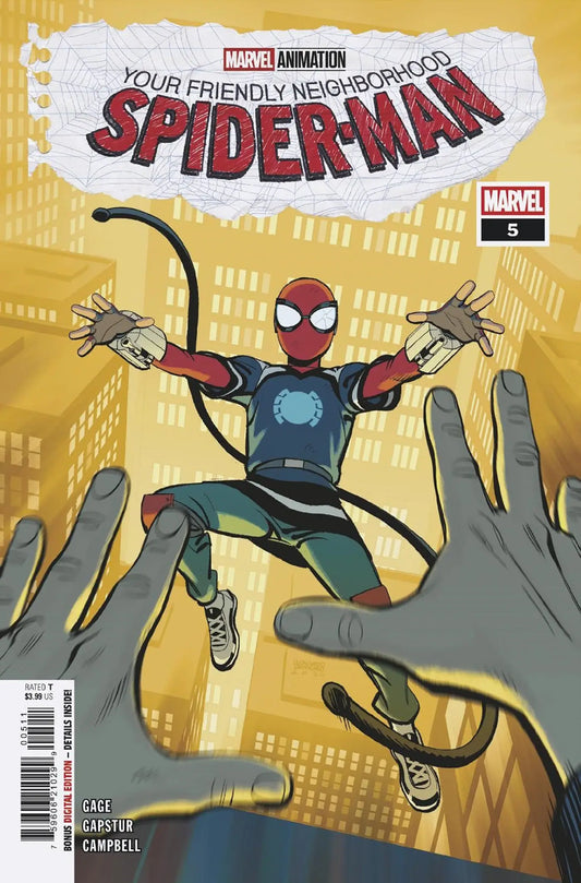 Image of Your Friendly Neighborhood Spider-Man #5 comic book featuring Silvermane’s secrets