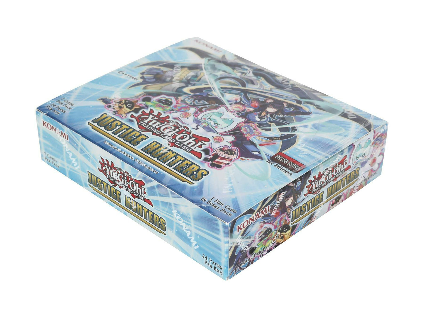 Yu-Gi-Oh! Justice Hunters Booster Box | Columbia Sports Cards & More