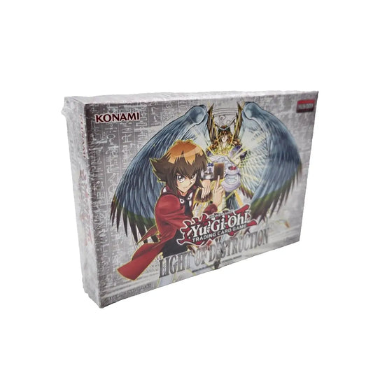 Sealed Yu-Gi-Oh Light of Destruction 4-pack booster bundle box for collectible card game