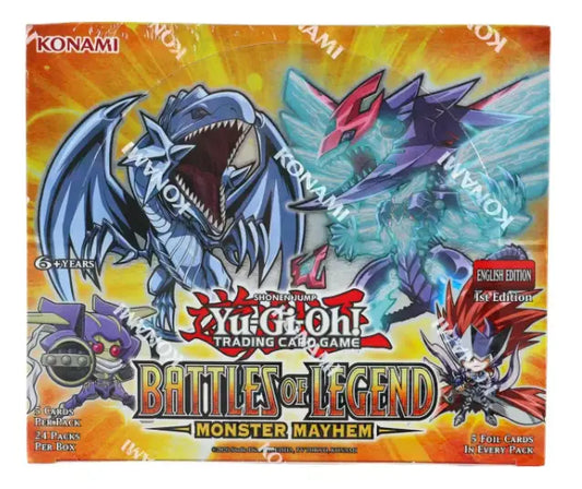 Yu-Gi-Oh! Monster Mayhem Booster Box with starlight rares and chibi variant cards