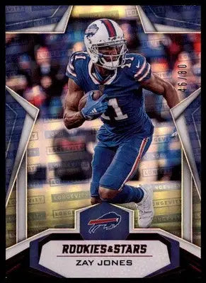 Zay Jones football card from Panini Rookies 2019 Panini Rookies & Stars Longevity