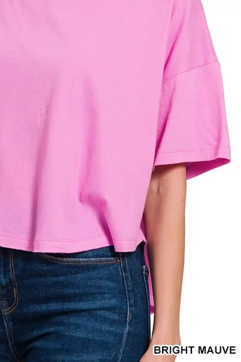 Zenana Cotton Round Neck Short Sleeve T-Shirt