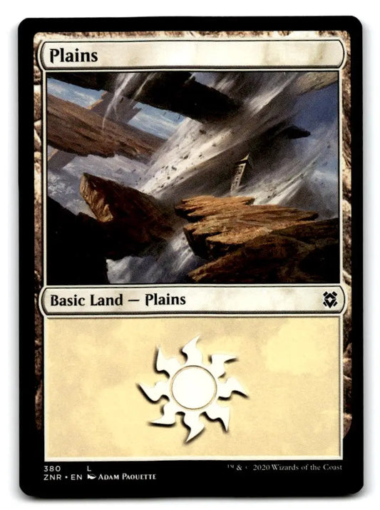 Zendikar Rising #380 Plains - Card