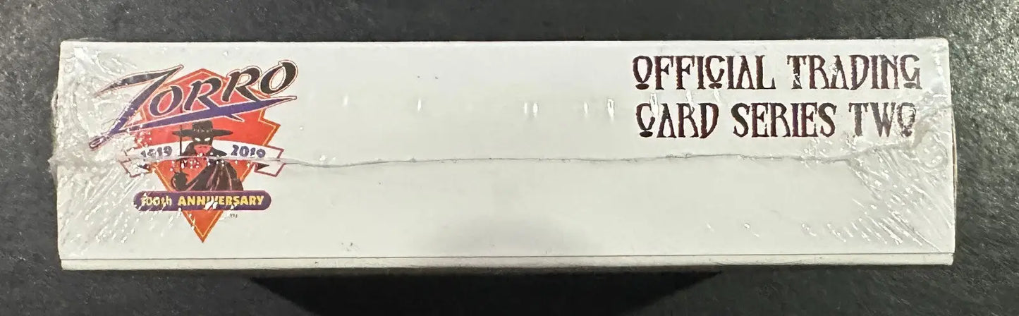 Sealed ZORRO SERIES 2 trading card box with Zorro mini cards by American Mythology Productions