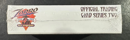 Sealed ZORRO SERIES 2 trading card box with Zorro mini cards by American Mythology Productions